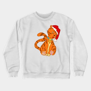 Christmas kitty Crewneck Sweatshirt